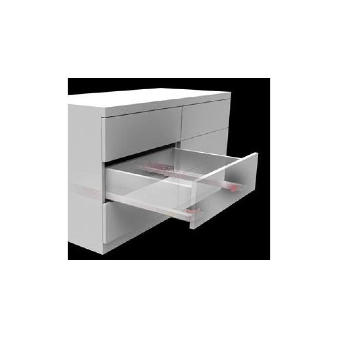 Samet Smart Slide Tek Açılım Frenli Ray 350 Mm