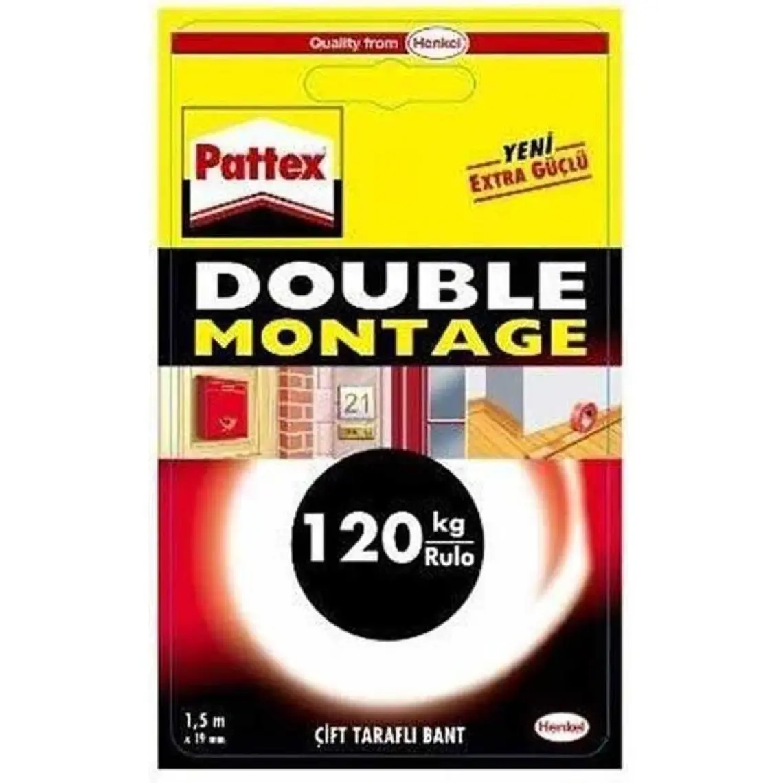 Pattex Çift Taraflı Bant Double Montage 1483609