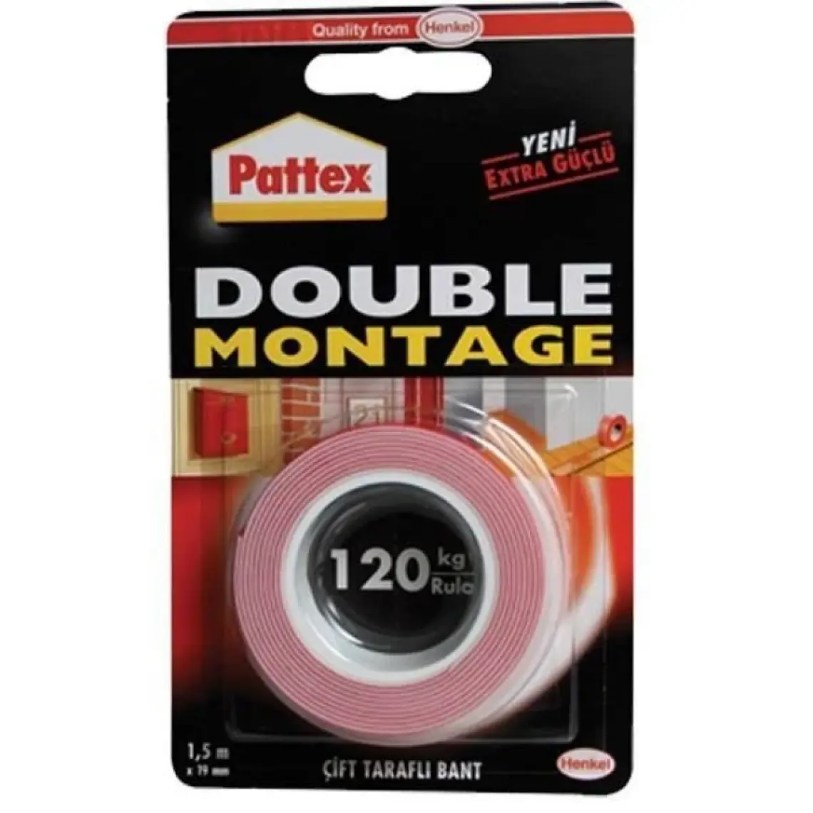 Pattex Çift Taraflı Bant Double Montage 1483609