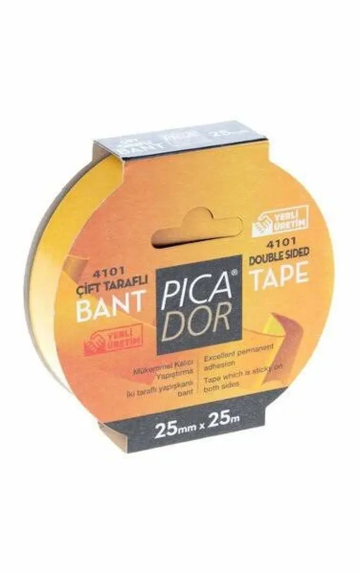 Çift Taraflı Bant İnce 25Mm*25M