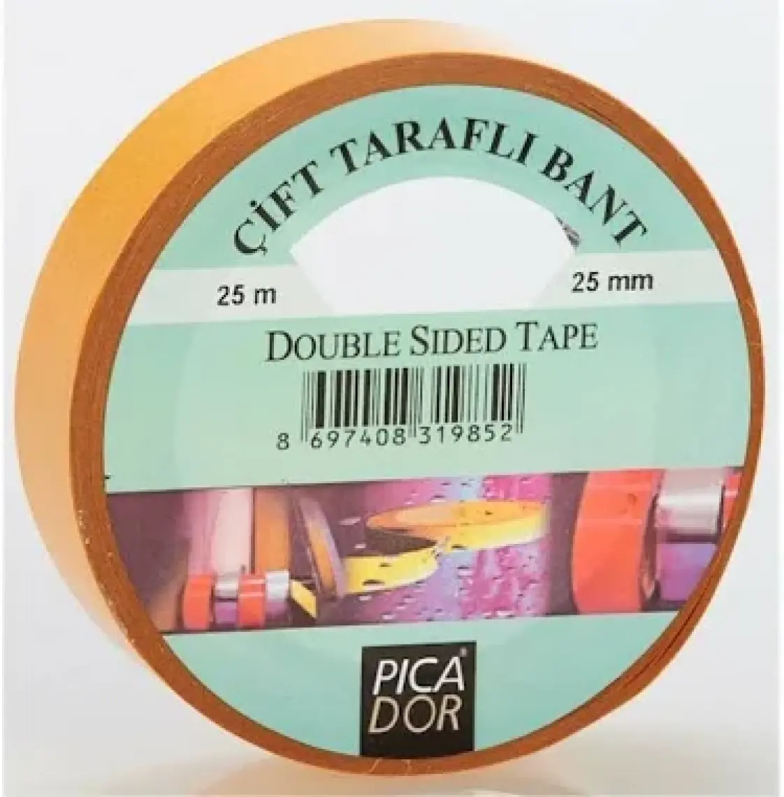 Çift Taraflı Bant İnce 25Mm*25M