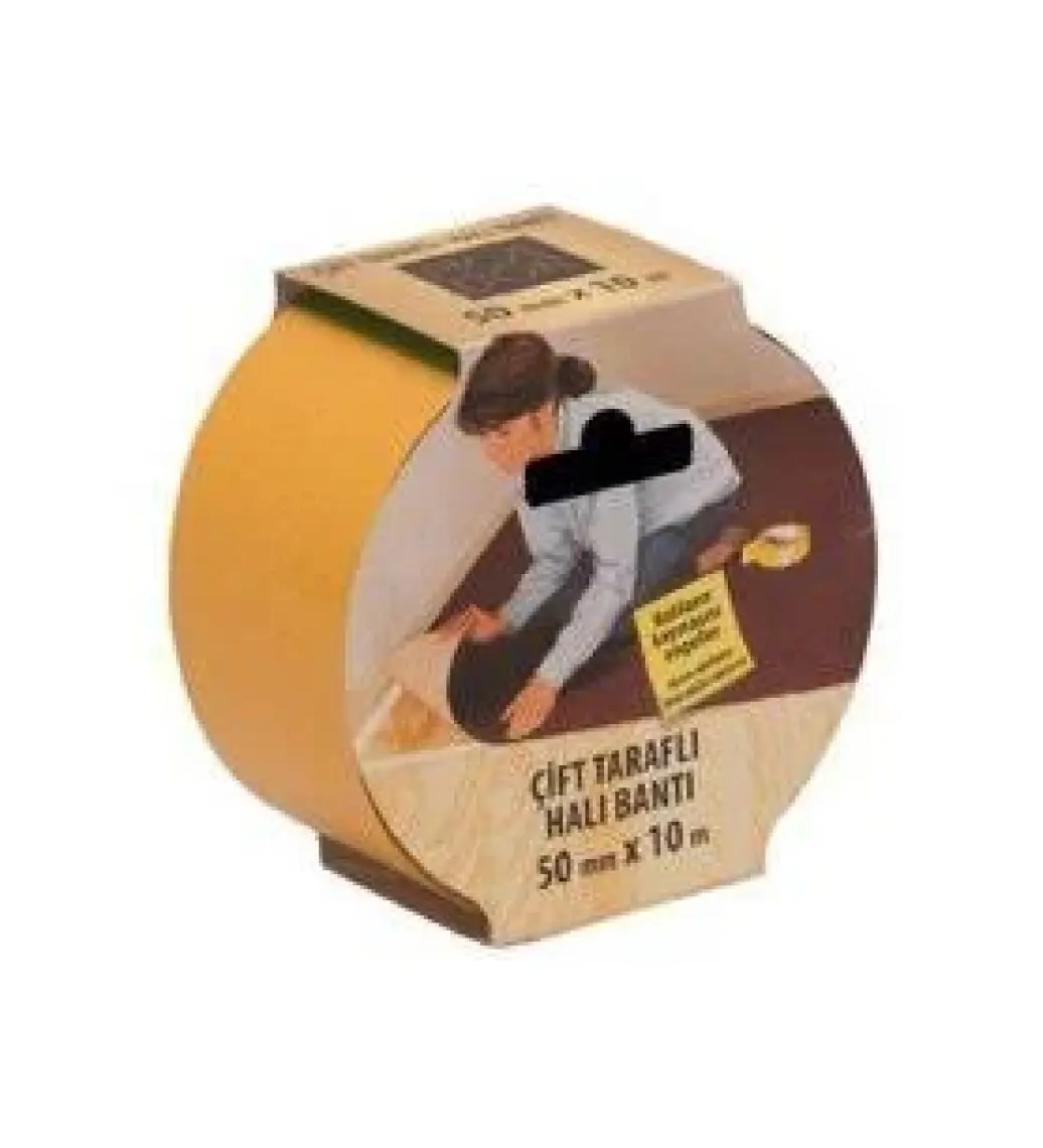 Çift Taraflı Bant İnce Halı Kaydırmaz 50Mm*10M