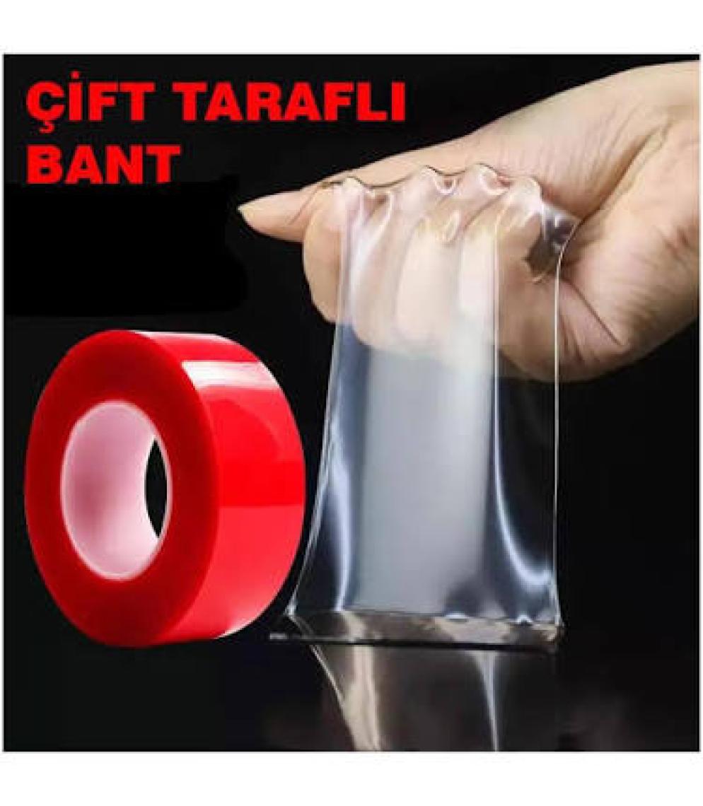 Cmk Çift Taraflı Vhb Akrilik Silikon Bant 18MM x 2 Metre