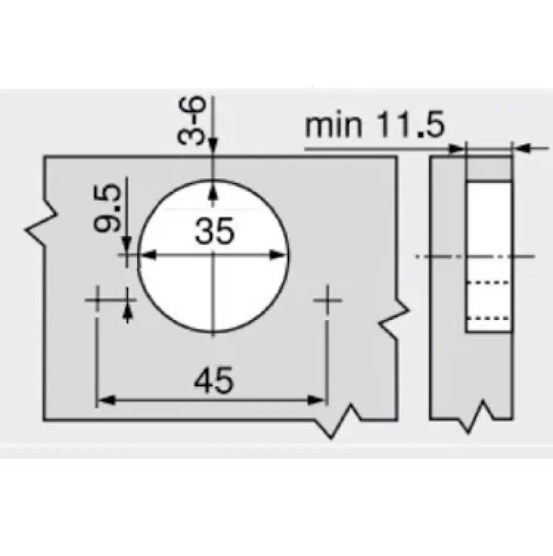Blum Blum 75B1550 Clip Top Blumotion Frenli Menteşe