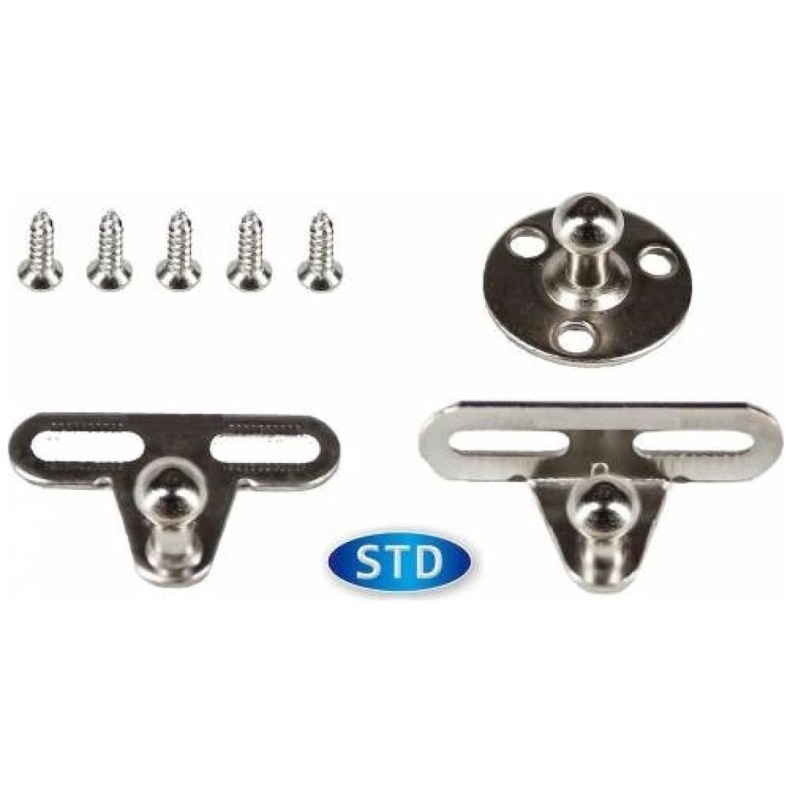 Std 2 Adet Std Dolap Amortisörü Gazlı Piston Kapak Hidroliği 27 cm 100N