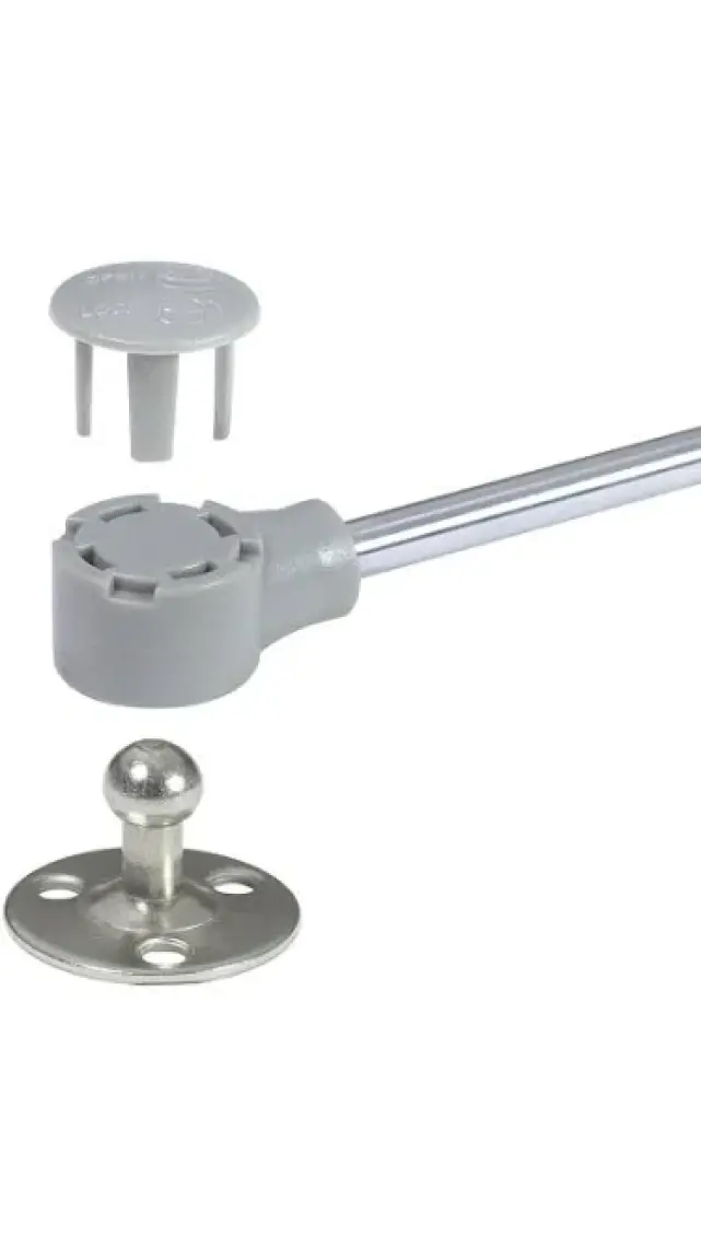 Std Dolap Amartisörü Gazlı Piston 80 Newton Gri Renk 2 Adet