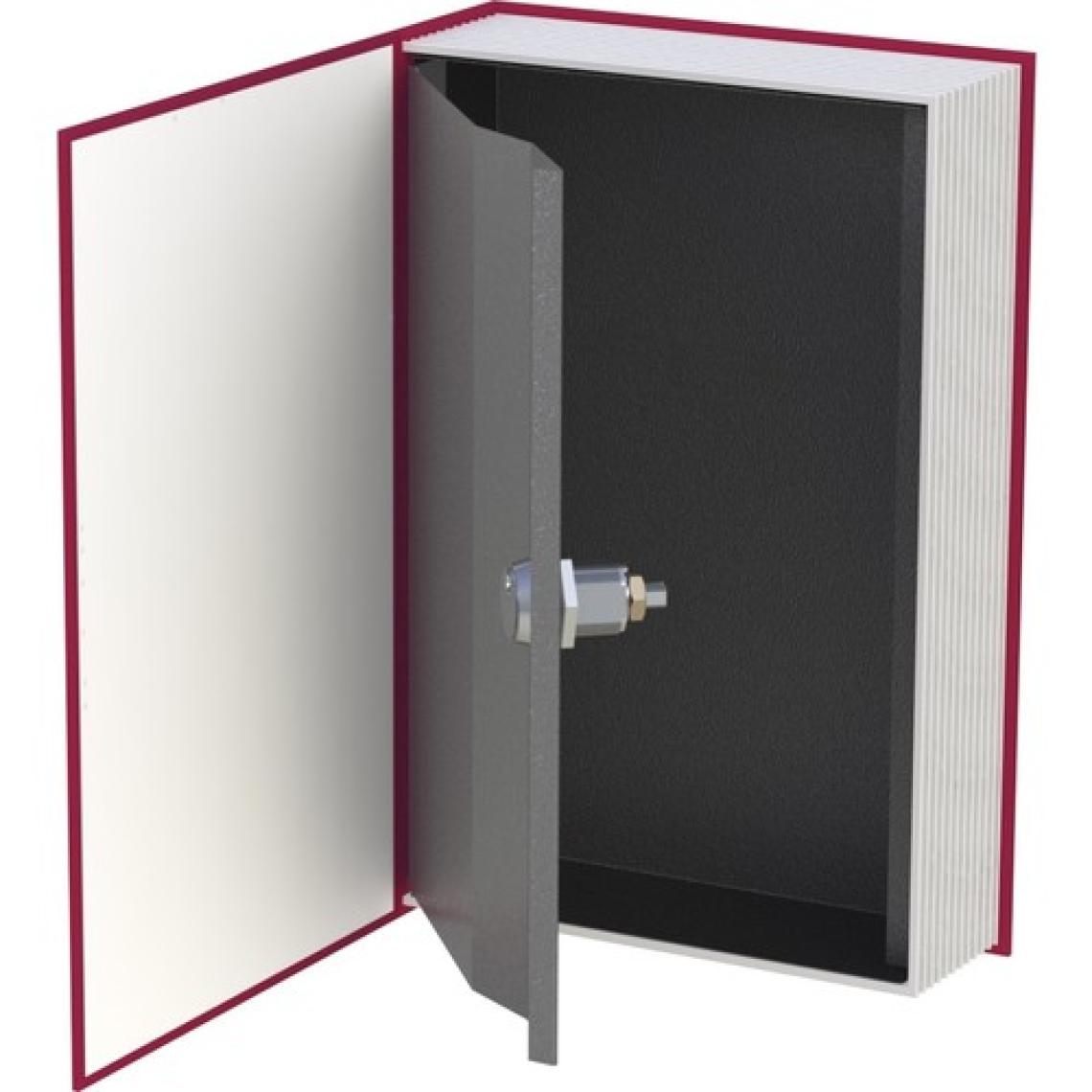 Insafe ISC802B Kitap Şeklinde Siyah Orta Boya Gizli Kasa