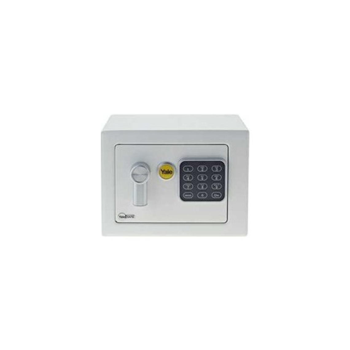 Yale YSV/170/DB1 Kollu Mini Boy Beyaz Dijital Para Kasası