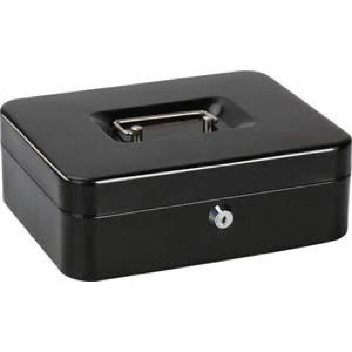Stilmax Germany  Büyük Boy Anahtarlı Çelik Kasa Büyük Boy Bozuk Para Kasası Nakit Kutusu Cash Box 9X18X25 cm