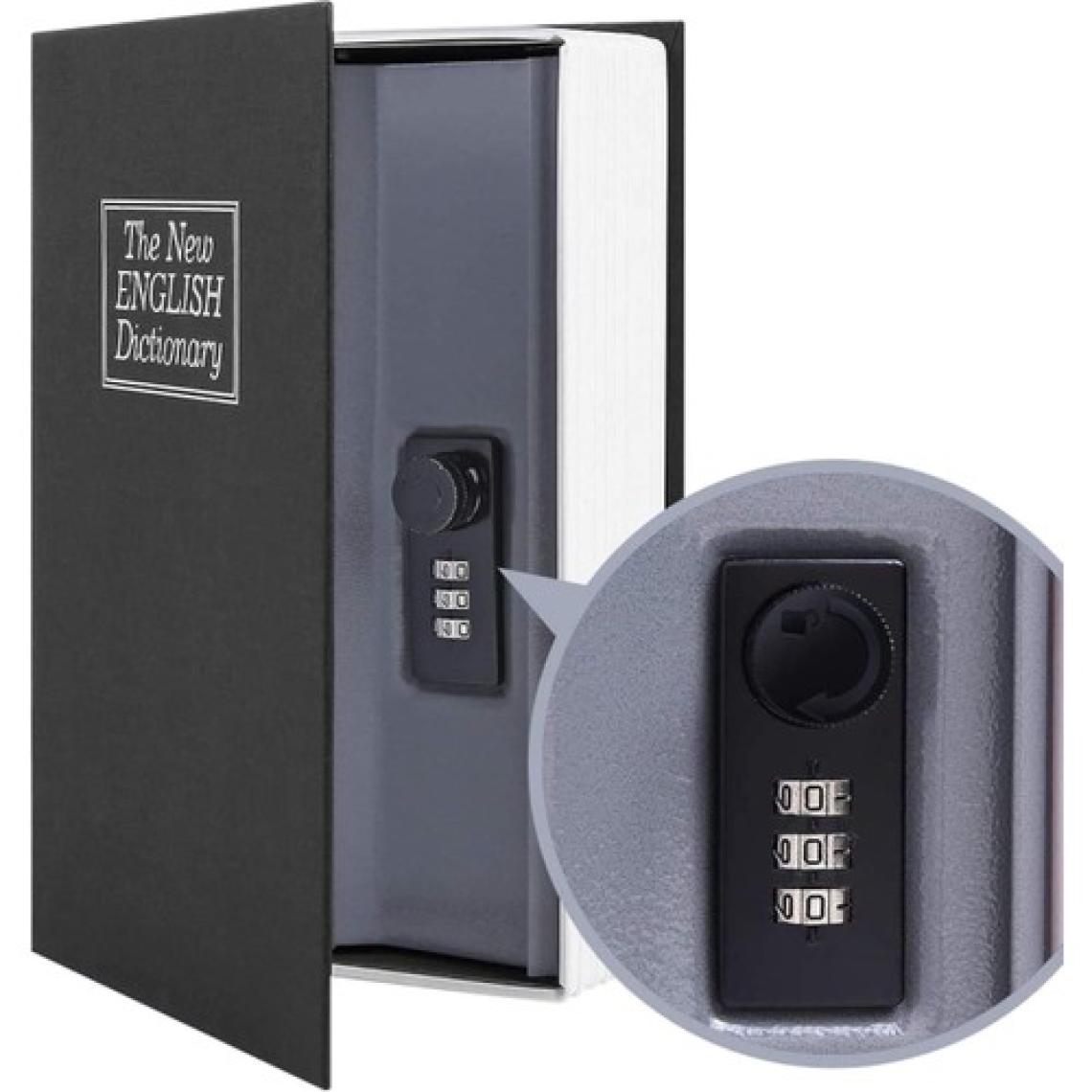Mühlen Secret Safe 240 Büyük Boy Kitap Şekli Gizli & Şifreli Para ve Değerli Eşya Kasas