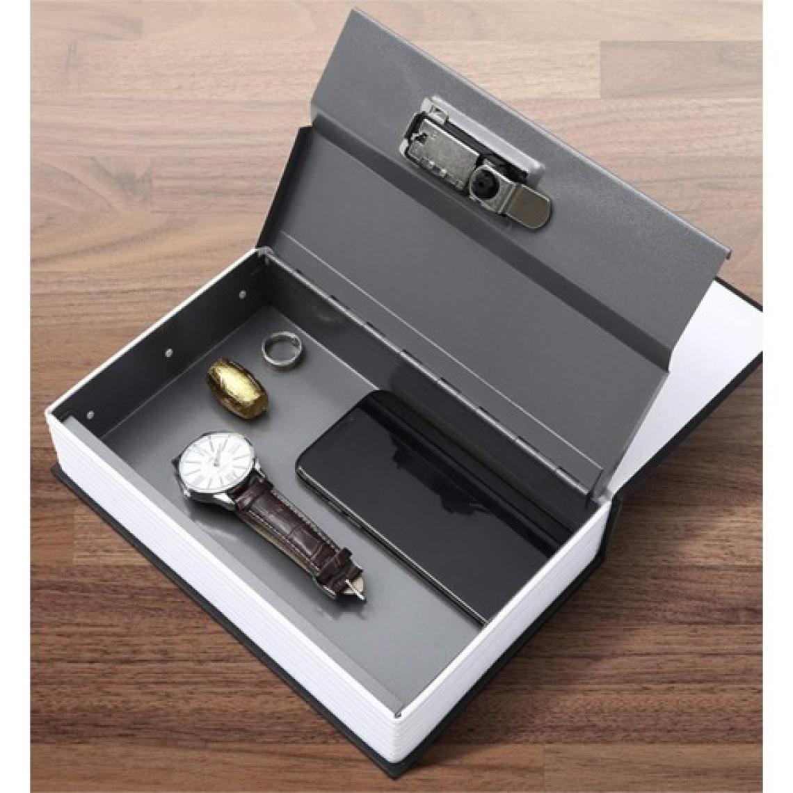 Mühlen Secret Safe 240 Büyük Boy Kitap Şekli Gizli & Şifreli Para ve Değerli Eşya Kasas