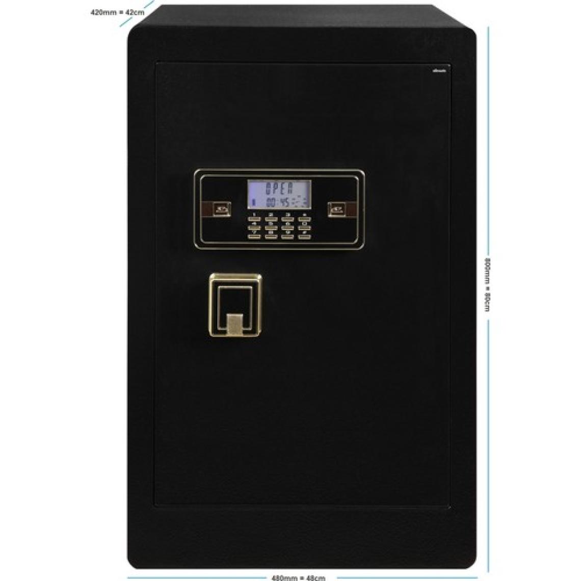 İnsafe ISC80YH Special Edition Ekstra Büyük Boy Çelik Para Kasası - Değerli Eşya ve Mücevher Kasası