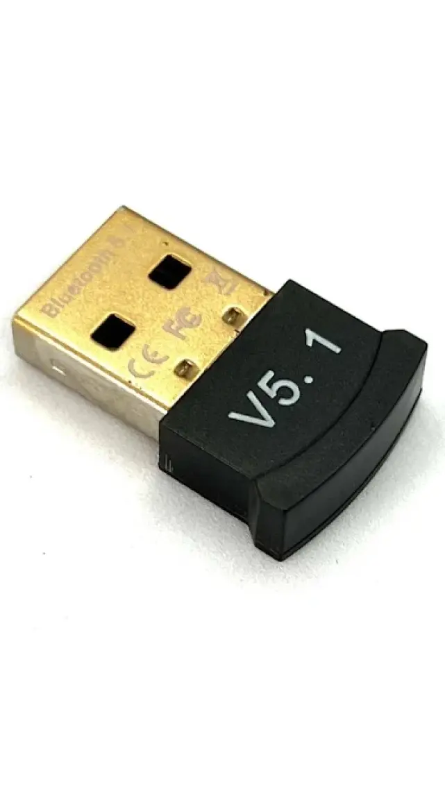 Boblov Bluetooth 5.1 Doungle V5.1 USB Bluetooth Adaptörü Alıcı Verici Mini Kablosuz Bluetooth Dongle