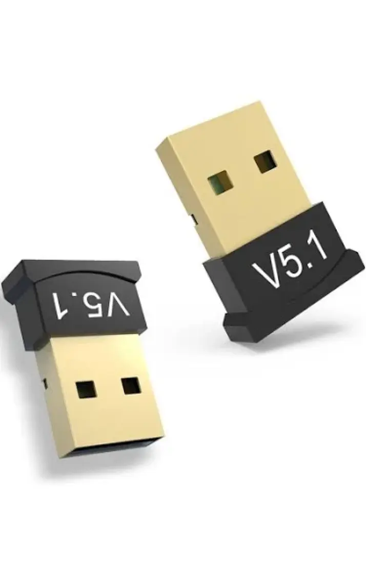 Boblov Bluetooth 5.1 Doungle V5.1 USB Bluetooth Adaptörü Alıcı Verici Mini Kablosuz Bluetooth Dongle