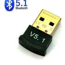 Boblov Bluetooth 5.1 Doungle V5.1 USB Bluetooth Adaptörü Alıcı Verici Mini Kablosuz Bluetooth Dongle