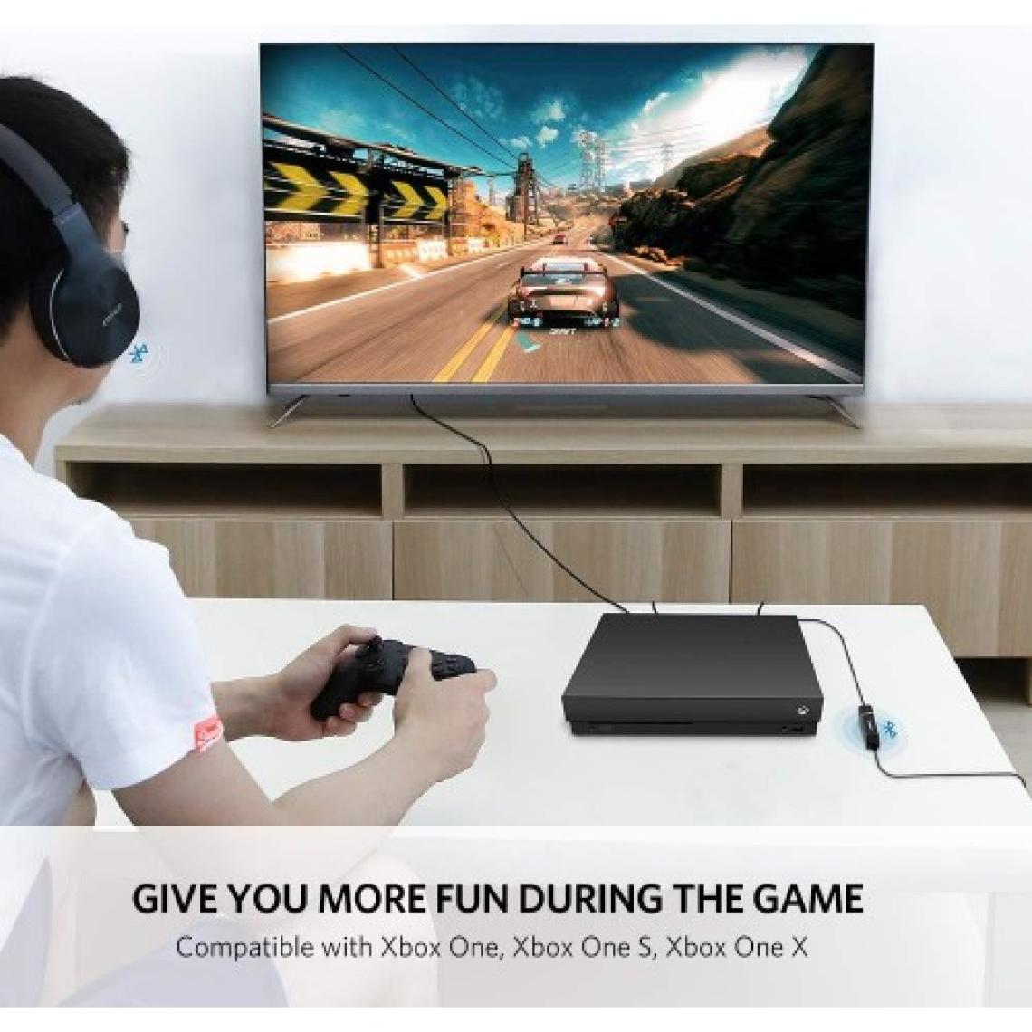 Ugreen Optik Bluetooth 5.0 APTX Transmitter Verici