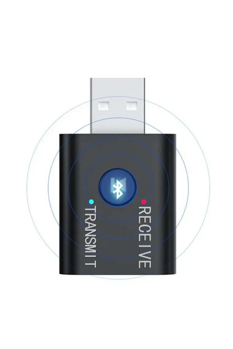 Zrh 2in1 Bluetooth 5.0 Mini USB Adaptör+Fm Transmitter