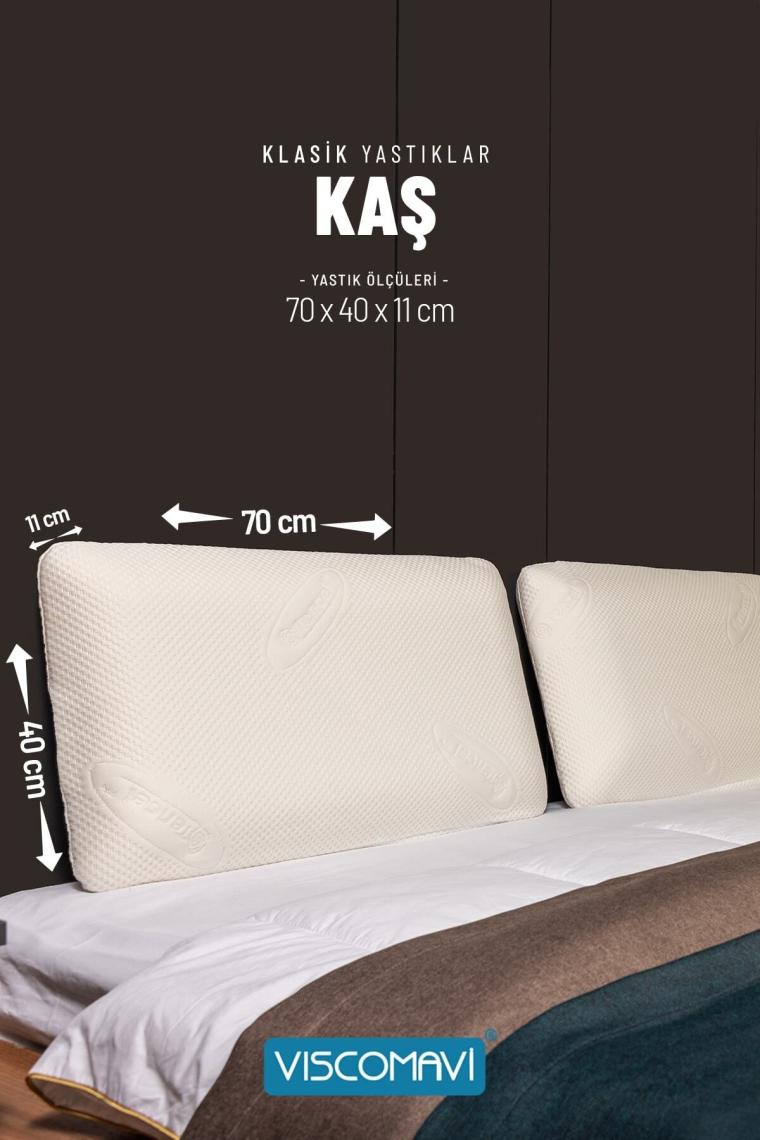Kaş Uzun Klasik Visco Yastık