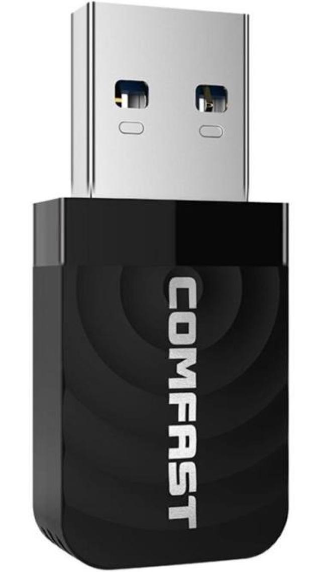 Schulzz 5142 Comfast 1300 Mbps USB Mini Wifi Adaptörü RTL811 5ghz Kablosuz Alıcı
