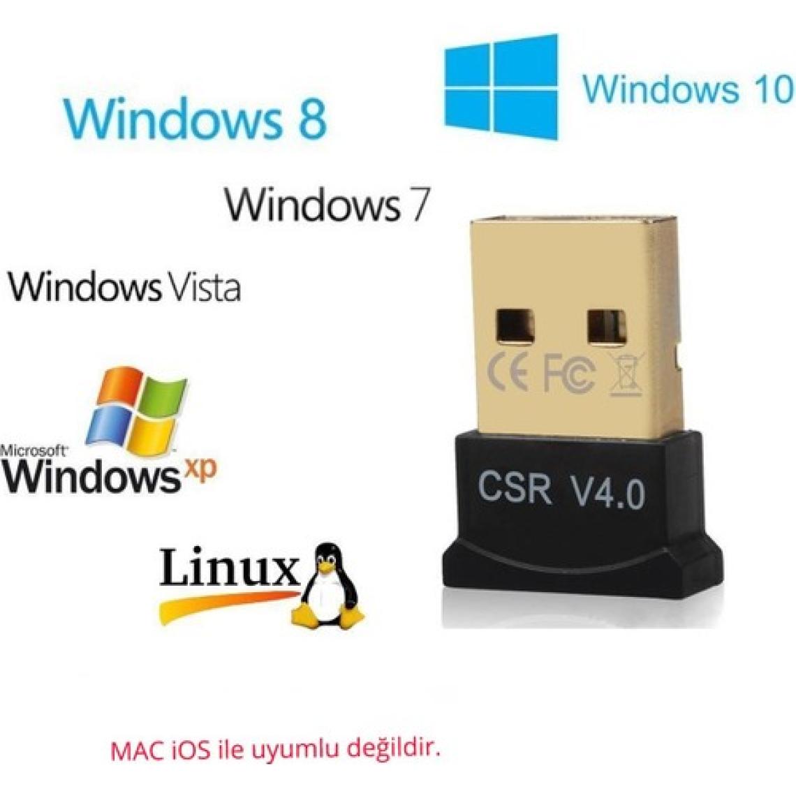 Juo BT400 Bluetooth 4.0 Mini USB Dongle Adaptör