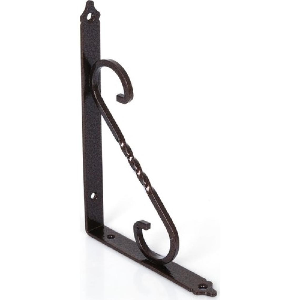 Ersa Ferforje Dekoratif Raf Altı Raf Ayağı Bakır 135 x 190 mm