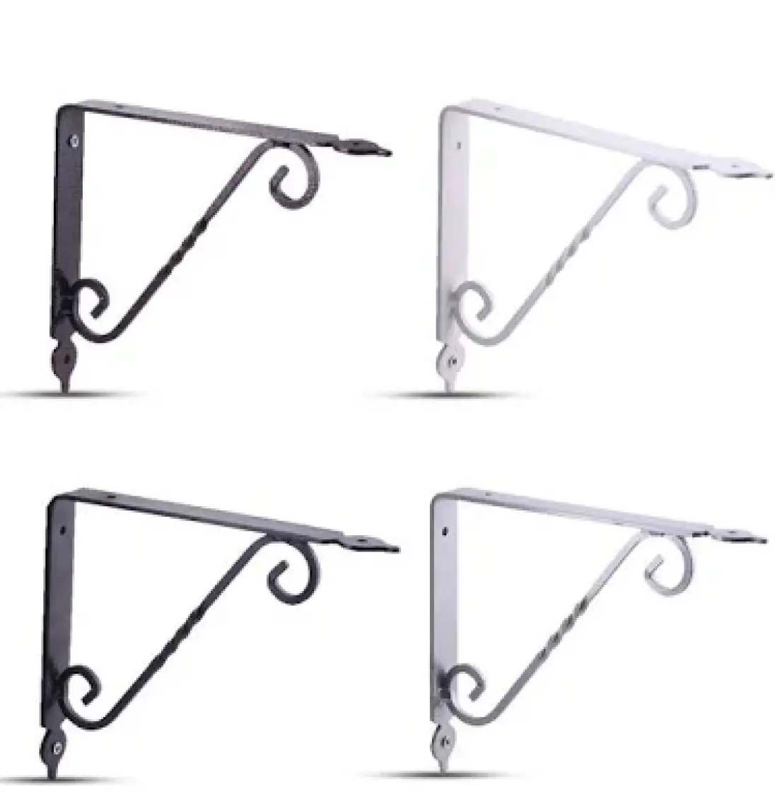 Ferforje Raf Altı Konsol 120X150 Mm
