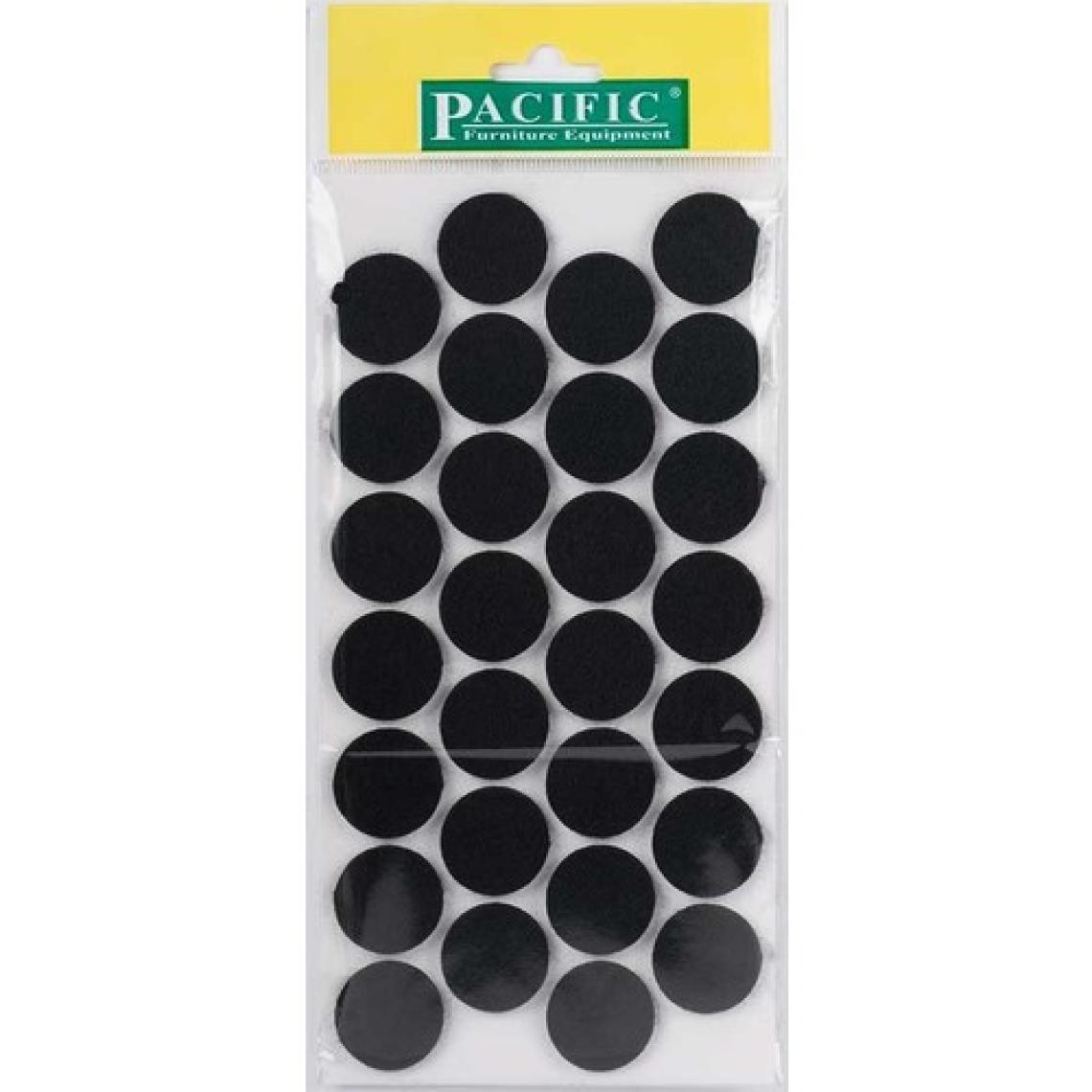 Pacific Masa Sandalye Keçe Siyah 28 mm
