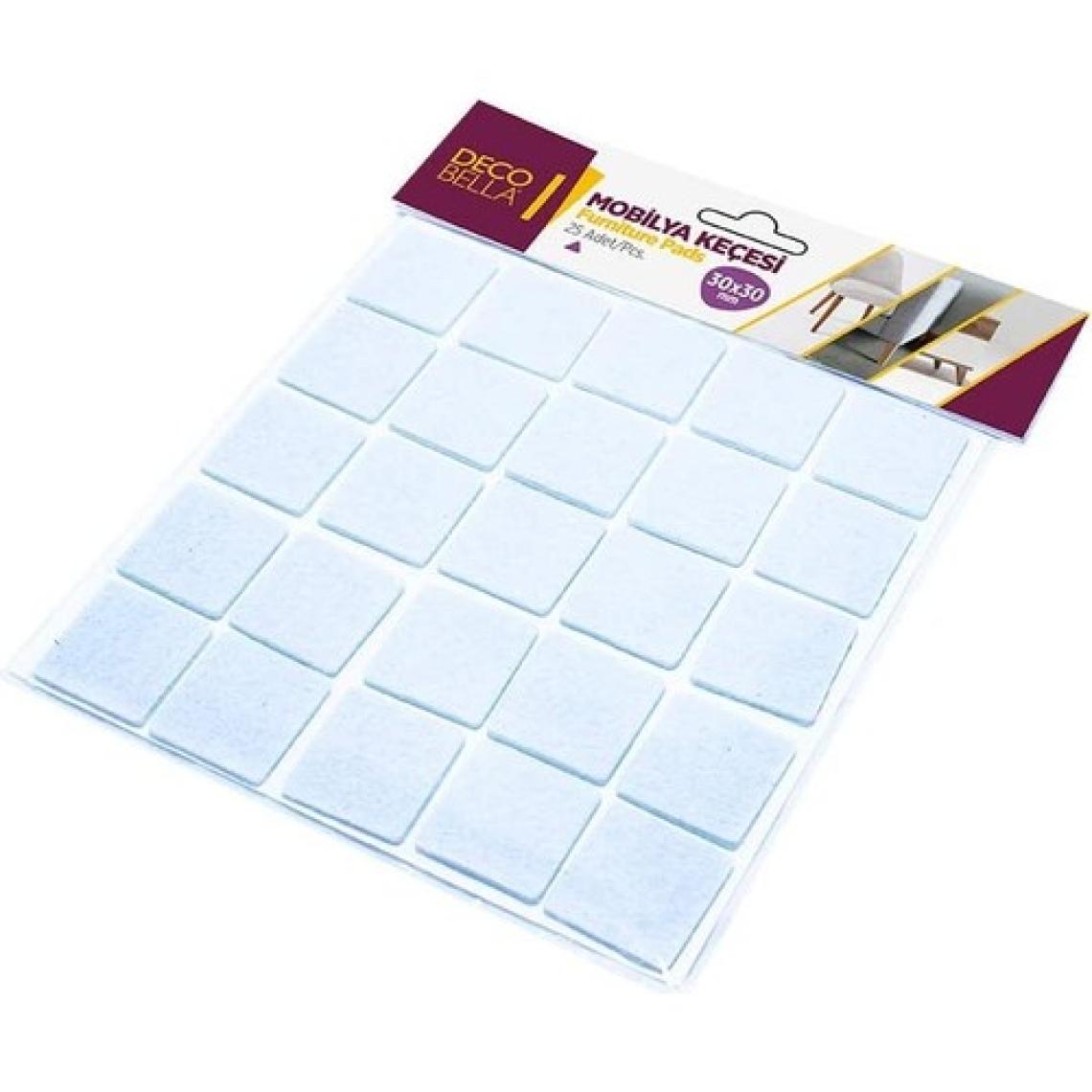 Decobella 30X30 mm Kare Keçe