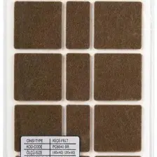 Gürçay Hırdavat Mobilya Altı Zemin Koruyucu Keçe 40 x 40 mm