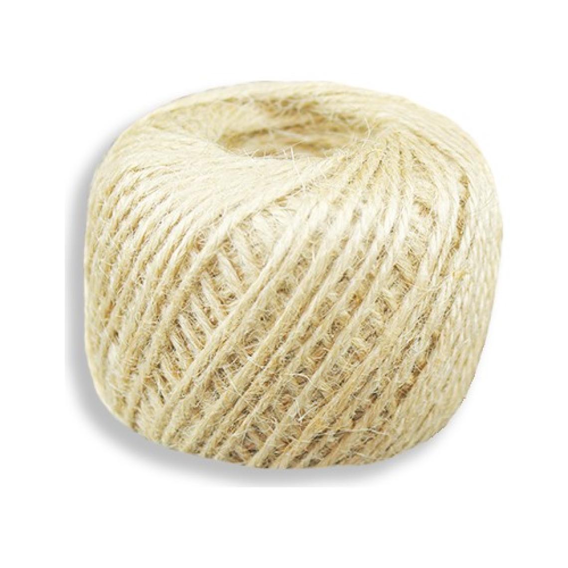 Mutlu Adım 60gr. Doğal Hasır Jüt İp Top Yumak