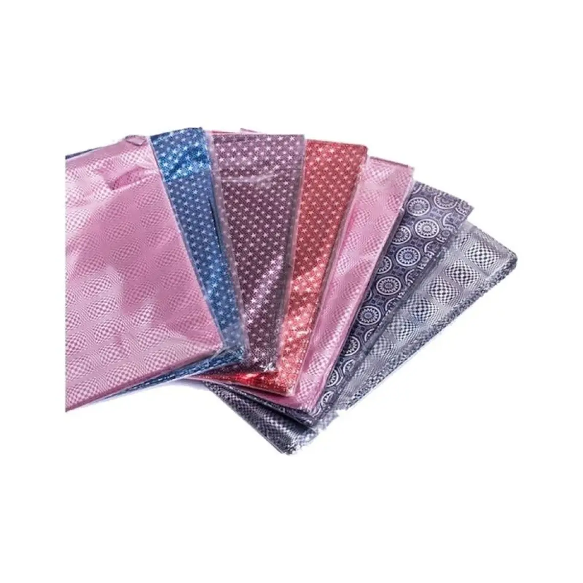 Kent Bantlı Metalize Hediye Poşeti 30X45 cm - 100'LÜ