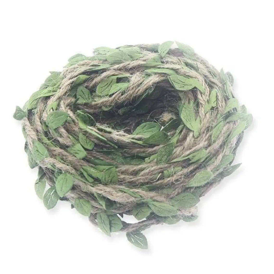 Mutlu Adım 0,5 cm  x  10metre Yapraklı Doğal Jüt Kurdela