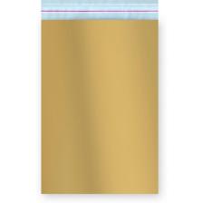Ambalaj Pazarı Bantlı Metalize Lüks Hediye Paketi Gold 20X25 cm - 50 Adet