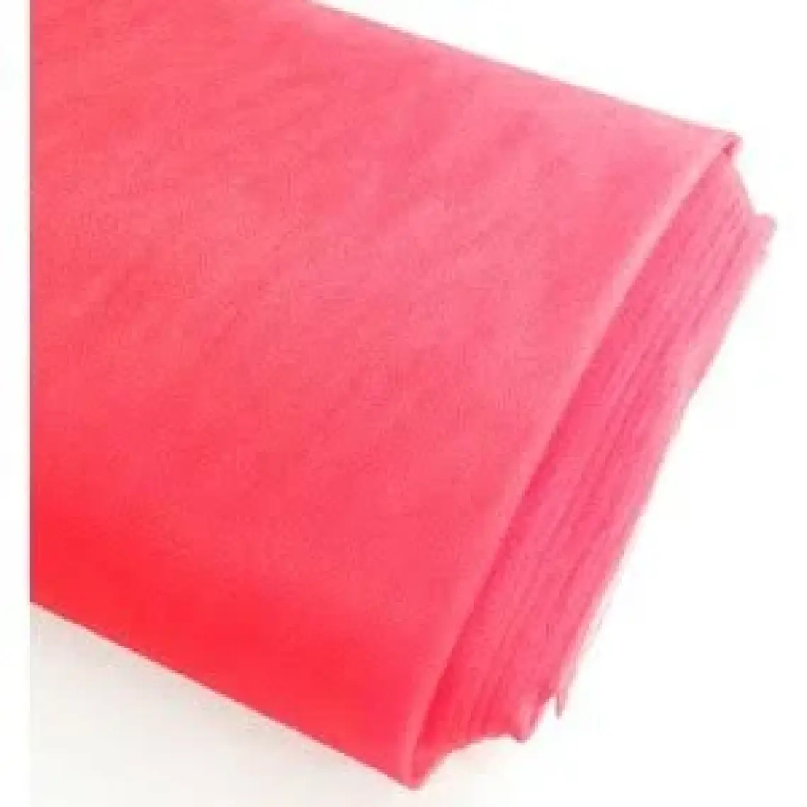 Byozras Kristal Tül - En 3 Metre - Soft ve Canlı Renklerde - Kırmızı
