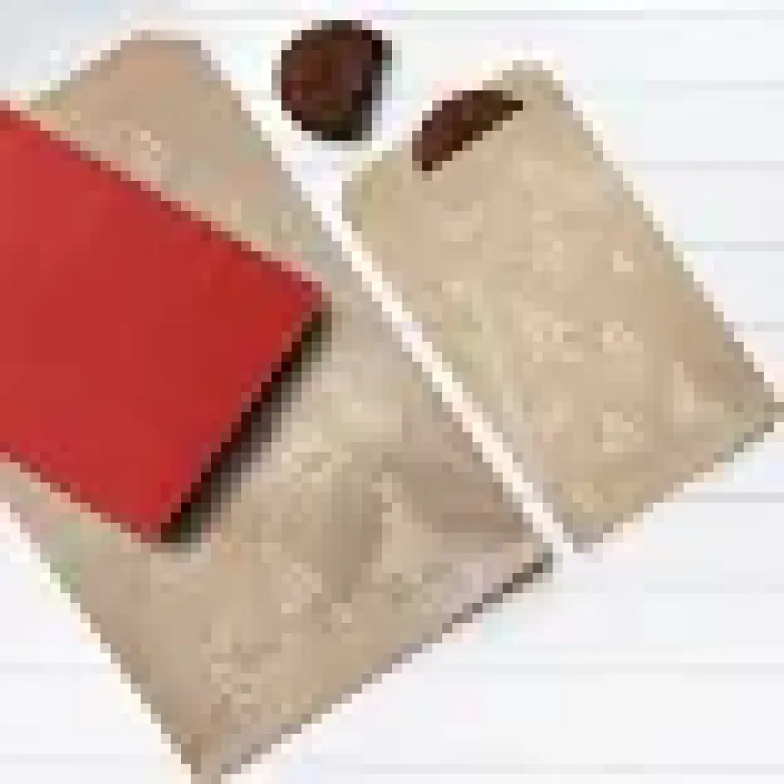 Çam desenli kese kağıdı, kraft  18x30 - 1000 adet
