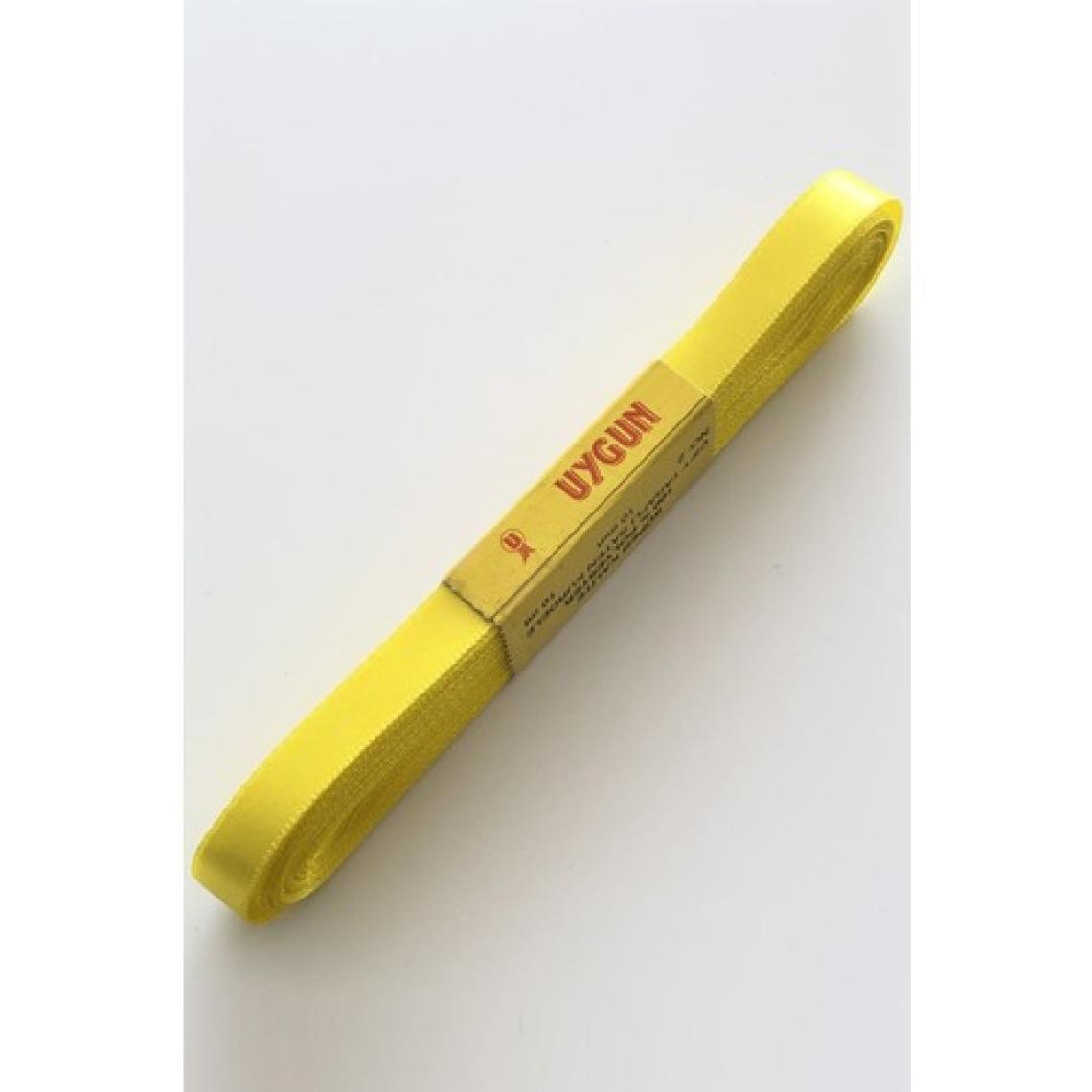 Hayalperest Boncuk Sarı Saten Kurdela 1 cm