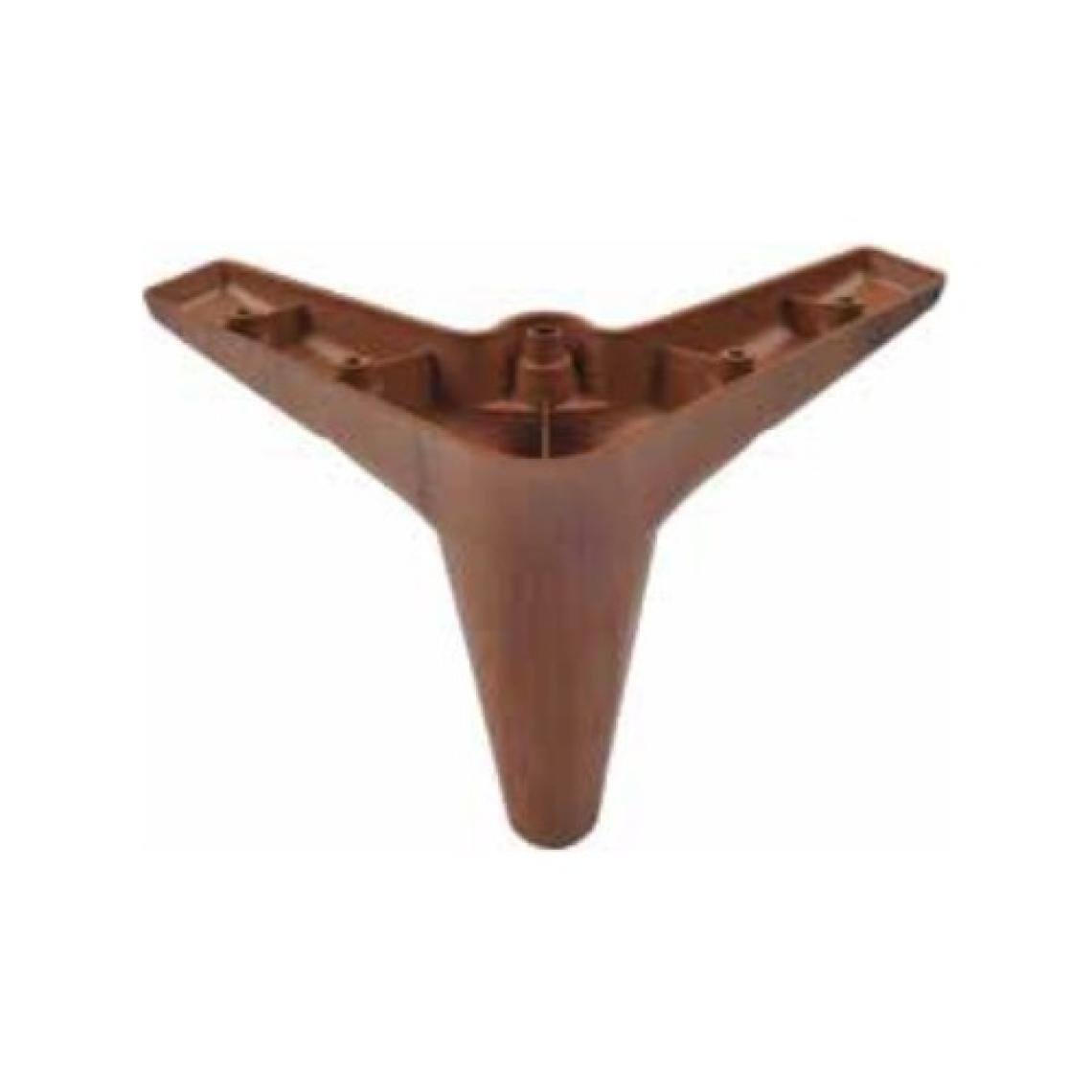 Gürçay Hırdavat Mobilya Ayağı Plastik Zirve Kahve 12 cm 4'lü