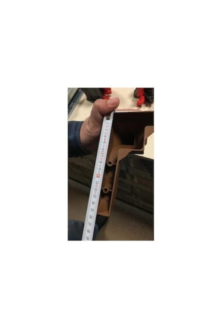 Sese Lukens Kahverengi Masa Dolap Ayak 14 cm - EA377