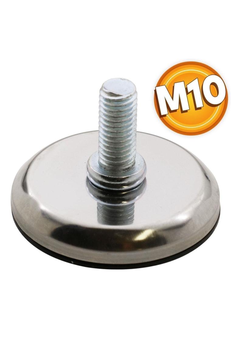 Ayder Metal Bingo Mobilya Ayağı Krom M10
