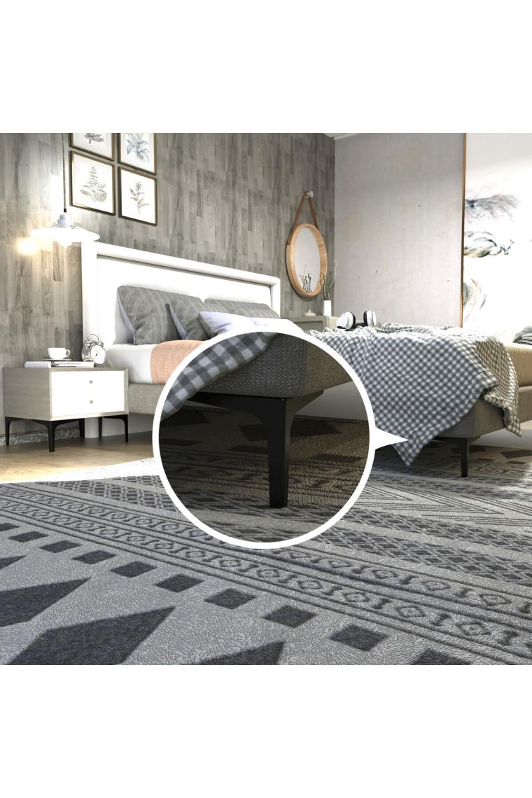 Adem Koç Plastik 12 cm Elegance Lüks Metal Mobilya Koltuk Baza Ayağı Dolap Ayağı - Tv Ünitesi Ayağı