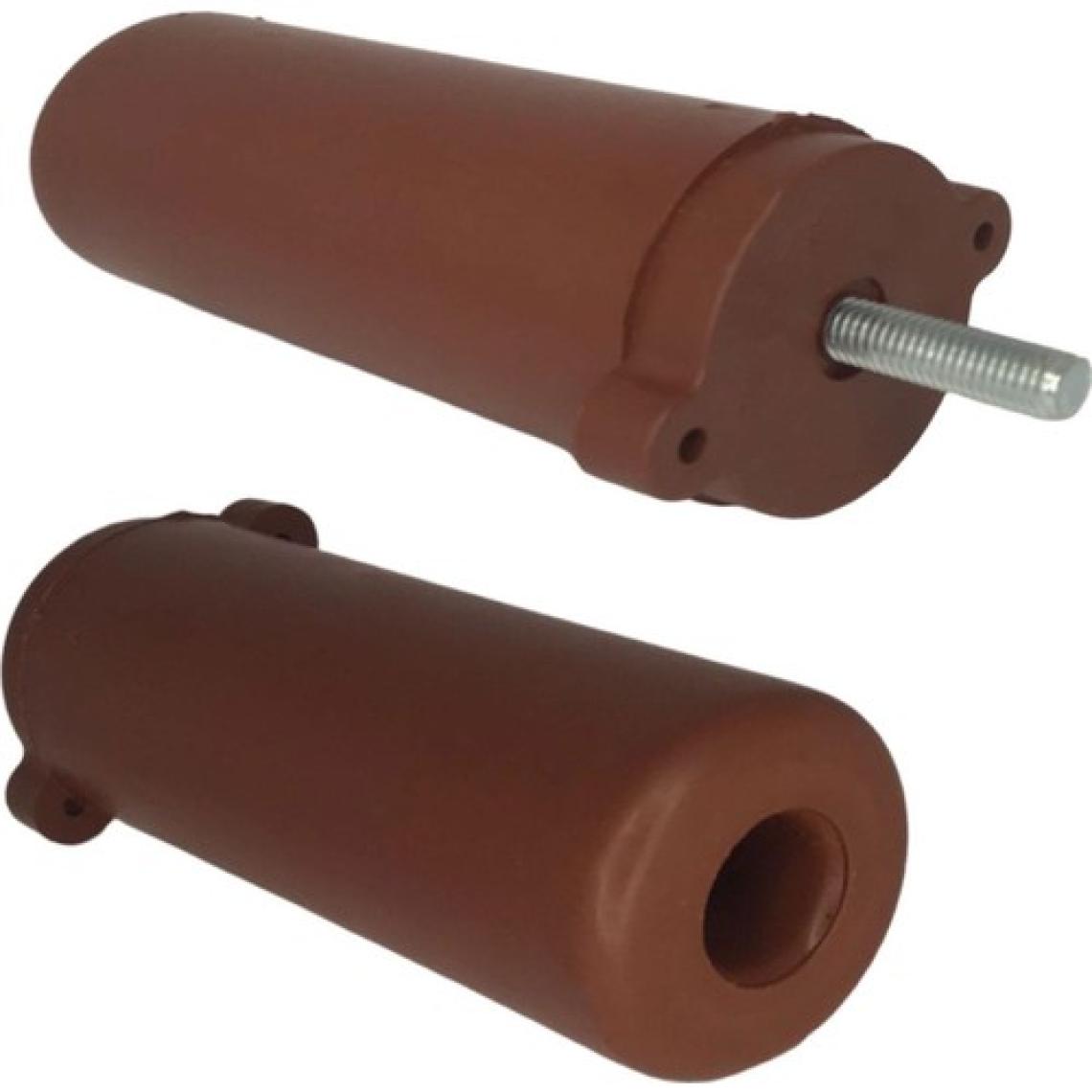 Glaswen 8 Adet Ayarlı Destek Ayağı 9.5 x 14.5 cm Kahverengi Gizli Ayak M8 Civatalı Incediş Mobilya Kanepe Baza Koltuk