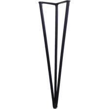 Grande Home Çeşme Ahşap ve Kütük Metal Masa Ayağı 72 cm