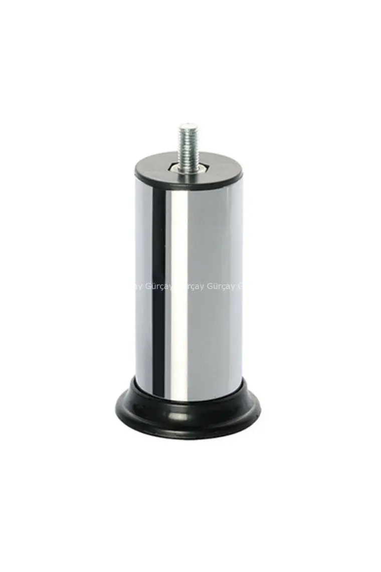 Gürçay Robot Süpürge Uyumlu Koltuk Baza Ayağı Metal Civatalı Metrik Diş 10MM (4 Adet) 12 cm