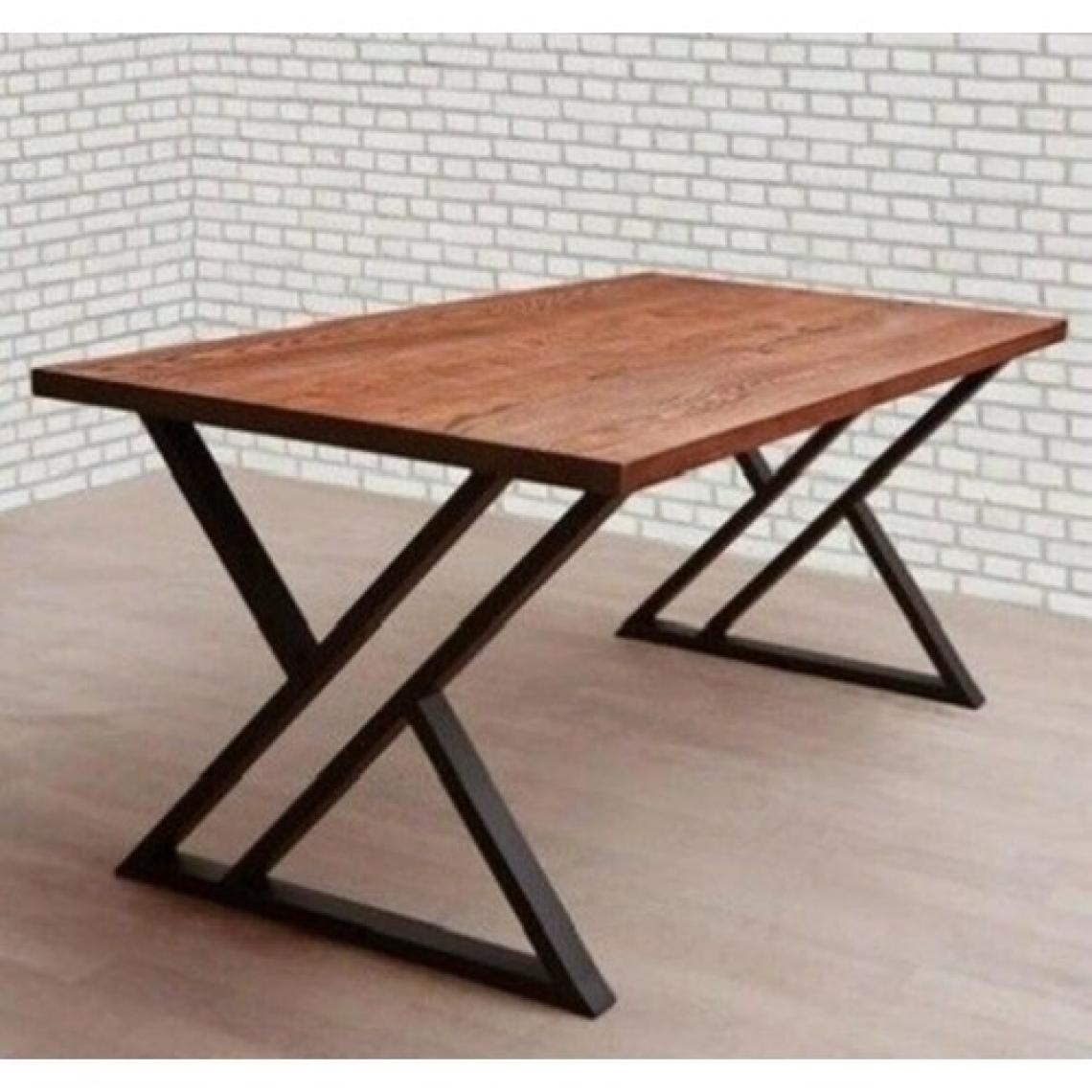 Mavienerji Dekoratif Metal Masa Ayağı Kütük Masa Ayağı Mobilya Ayakları 70X60 cm