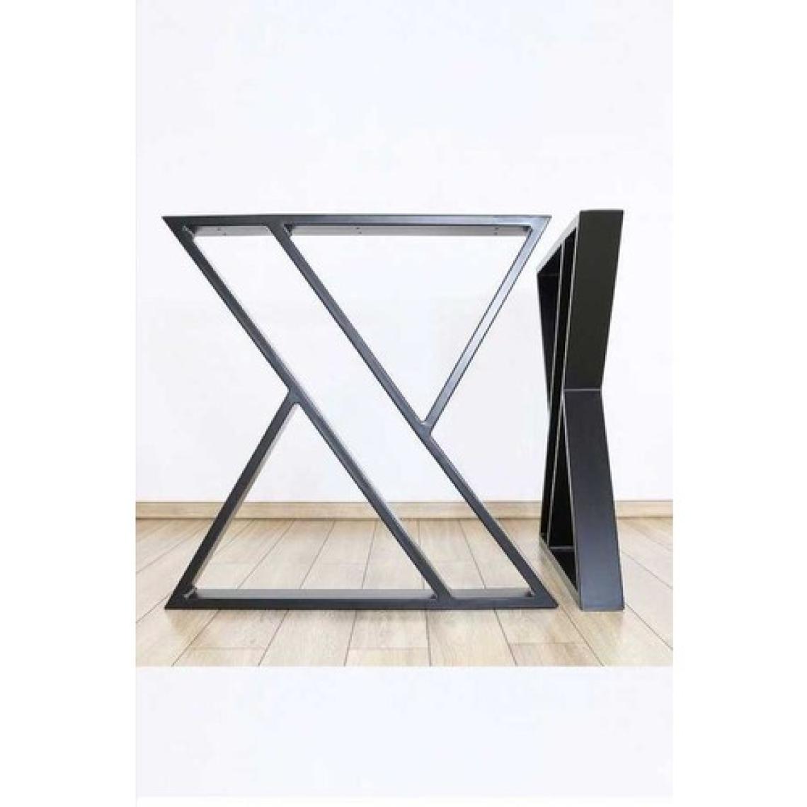 Mavienerji Dekoratif Metal Masa Ayağı Kütük Masa Ayağı Mobilya Ayakları 70X60 cm
