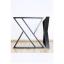 Mavienerji Dekoratif Metal Masa Ayağı Kütük Masa Ayağı Mobilya Ayakları 70X60 cm