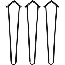 Talya 3 Lü Set Ahşap ve Kütük Sehpa Metal Firkete Ayak