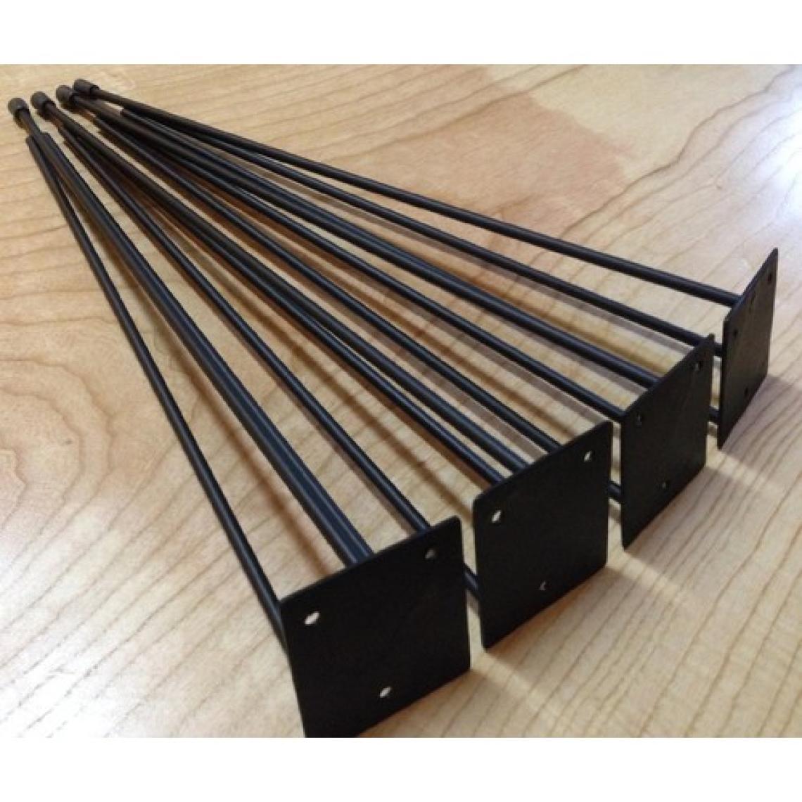 Evnalia Metal Firkete Ayak Kütük Masa Orta Sehpa Zigon Ayağı 54 cm