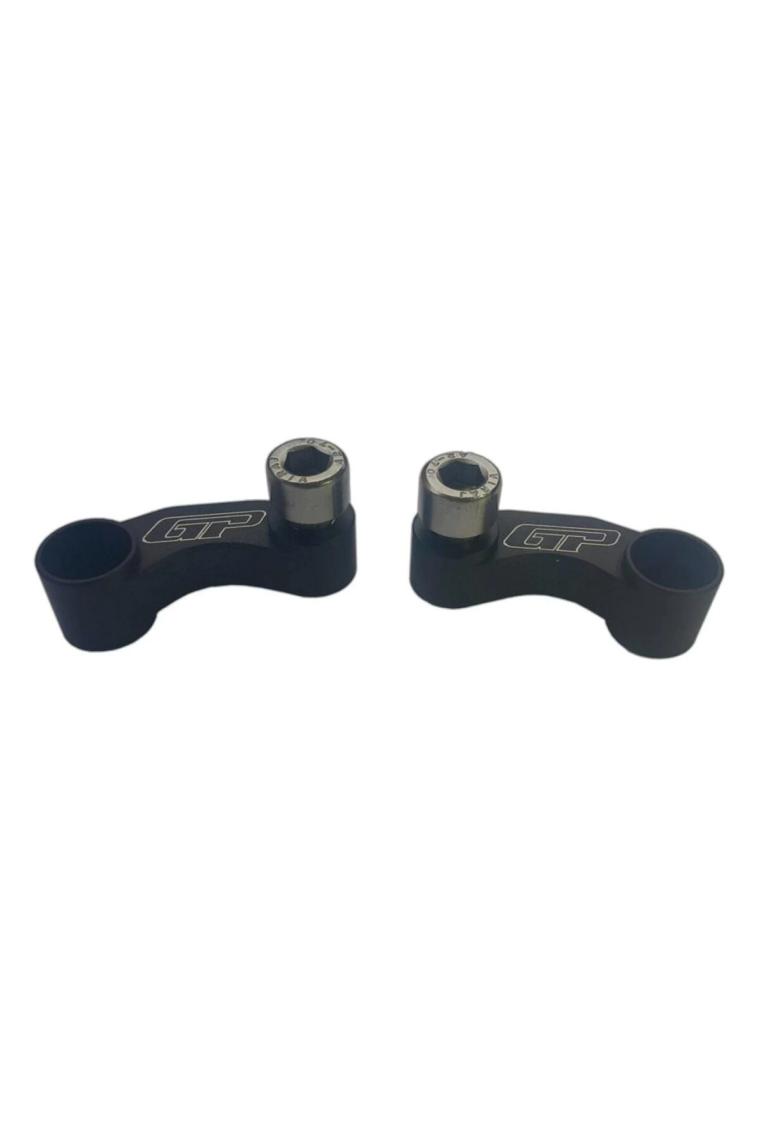 GP Kompozit Yamaha NMAX 125 / 155 2015-2024 Uyumlu Ayna Genişletme Siyah
