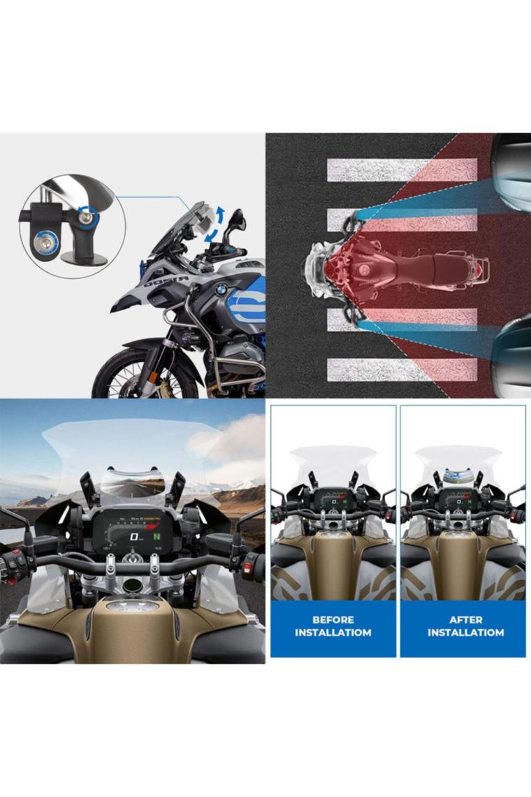 Knmaster Evrensel MA-180 Motosiklet Kör Nokta Aynası